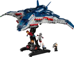 Конструктор LEGO Marvel 76325 Квинджет Мстители: Эра Альтрона