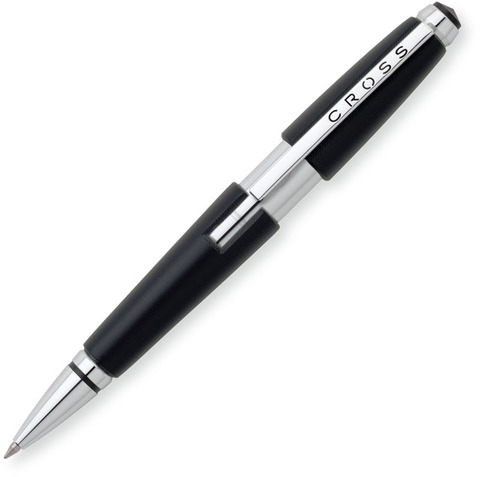 Cross Edge - Jet Black, ручка-роллер, M, BL123