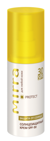 Солнцезащитный крем Spf 30 Mirra