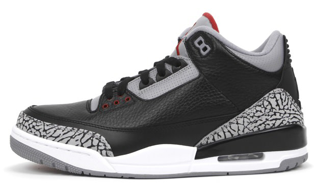 Кроссовки Air Jordan 3 'Black Cement' купить онлайн в BASKETROOM.RU