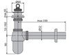 Alcaplast A437 Сифон для раковины