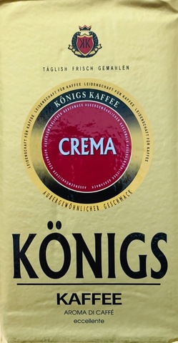 купить Кофе молотый Konigs Kaffee Crema, 500 г