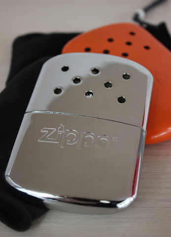 Каталитическая грелка ZIPPO High Polish Chrome сталь серебро на 12 ч, 66x13x99 мм (40365)