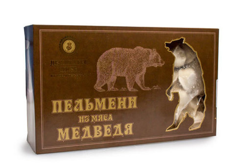 Пельмени с мясом медведя, 800г