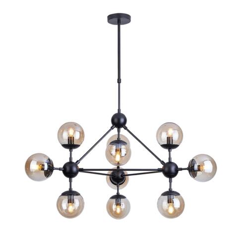 Подвесная люстра Arte Lamp BOLLA A1664SP-10BK