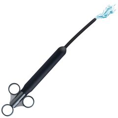 Черный шприц с тонким кончиком для введения геля Deep Shot Lubricant Launcher - 