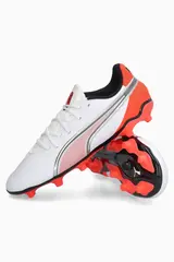 Бутсы Puma King Match FG/AG Junior - белый