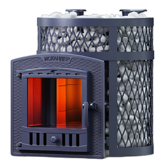 Банная печь Искандер ЗК 25П2 Ураган с закрытой каменкой