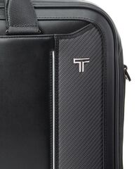 Портфель тонкий кожаный Hannover/Black