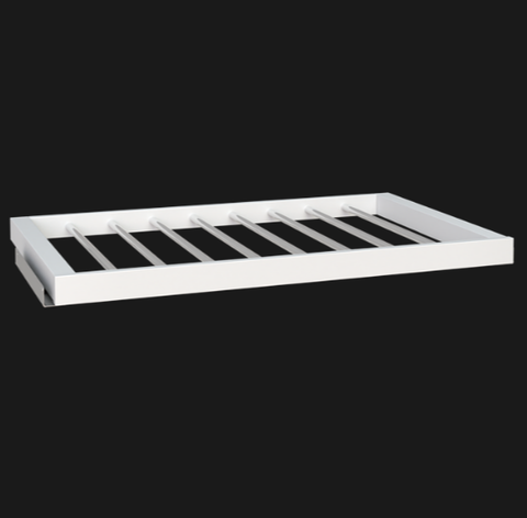 Брючница МАКС выдвижная 100х58 белая