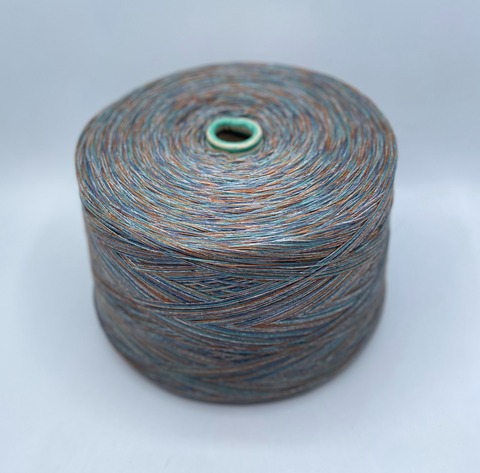 Авторская смотка (пр.Италия) 375м/100гр, Шерсть/Полиамид/Вискоза/Кашемир/Остальный волокна, цвет-Мох Монрепо, арт.36173