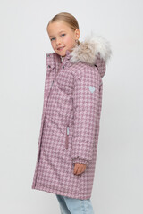 пальто  для девочки  ВК 38115/н/2 ГР
