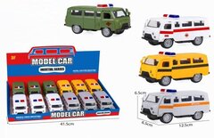 Машина Пластик Таблетка СпецСлужбы в уп 12шт. Цена за шт.