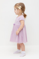 платье  для девочки  К 5858/ледяная орхидея