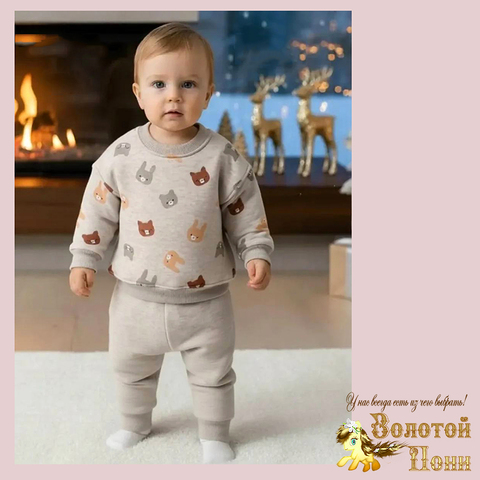 Костюм начес детский м (68-86) 251223-TR7112