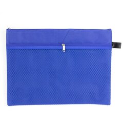 
          Папка 2 отделения, А4 240х335, Alingar, текстиль, карман, молния сверху, ассорти