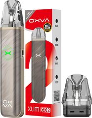 OXVA Xlim Go 2 Vape Pod Kit - Light Brown Shadow (3ml, 0.8ohm)
