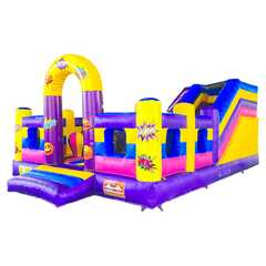 Коммерческий надувной батут "Комиксы" 7*5*3 м