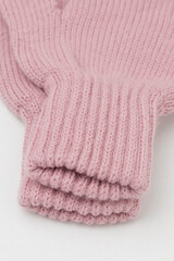 перчатки  для девочки К 125/пудра