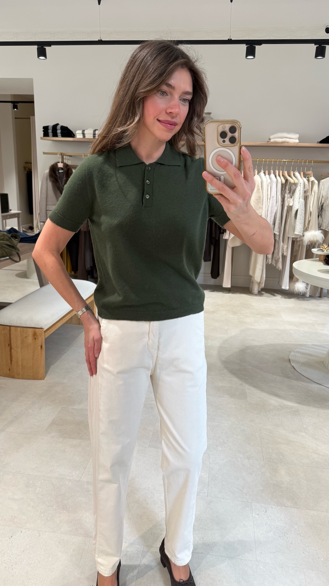 Поло из кашемира и шерсти PREMIUM QUALITY