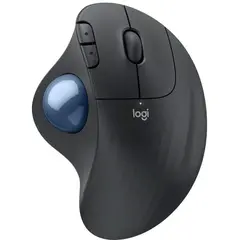 Трекбол Logitech M575S черный оптическая 2000dpi беспров. BT/Radio USB2.0 (910-007035)