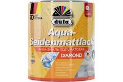 Эмаль для дерева и металла акриловая Dufa Aqua-Seidenmattlack полуматовая белая 750 г
