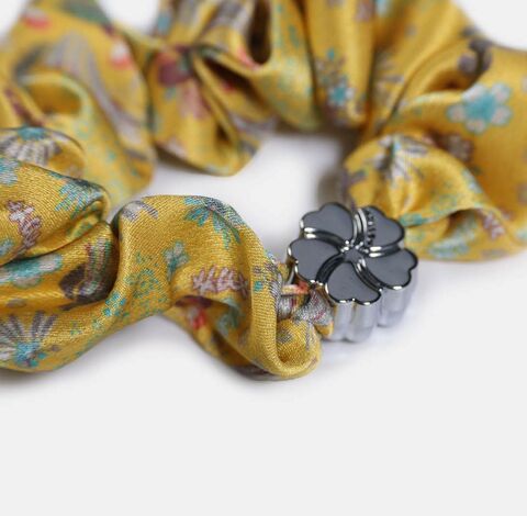 Резинка для волос Mollen Оммаж солнечно-желтая