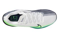 Теннисные кроссовки Nike Zoom Vapor 11 Clay - white/green strike/midnight navy