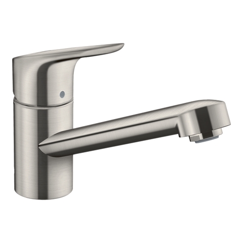 Hansgrohe Focus M43 71818800 Кухонный смеситель однорычажный, 100, 1jet сталь