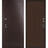 Дверь входная металлическая Стандарт Шоколад