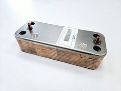 Теплообменник ГВС (18пл.) FERROLI Diva/Divatech/Divatop Micro (арт. 39835630.AL)