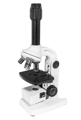 Микроскоп Юннат 2П-3 с подсветкой Белый