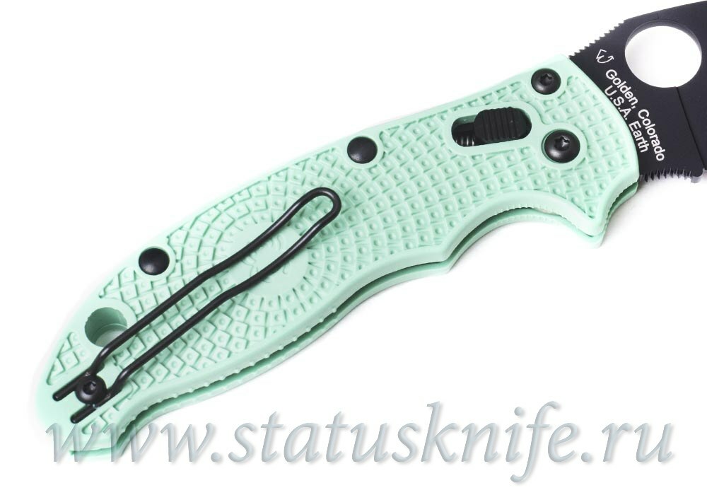 Нож Spyderco Manix 2 C101PJGRBK2 Lightweight Mint Green
