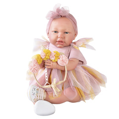 Munecas Antonio Juan Кукла реборн Лидия в образе феи, 52 см, мягконабивная (81275)