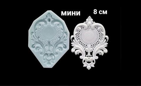 Силиконовый молд декор Афины мини