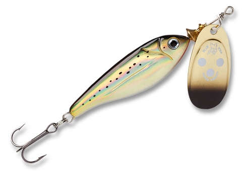 Блесна Blue Fox Minnow Super Vibrax №3, цвет G, арт. BFMSV3-G