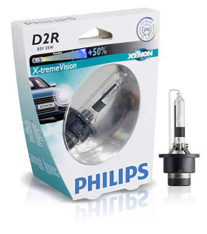 Лампа ксенон D2R (4800К) Philips X-tremeVision (блистер)
