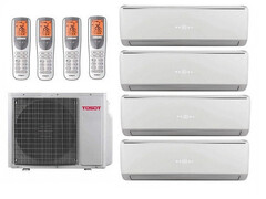 Мульти сплит система на 4 комнаты Tosot - Free Match Lord