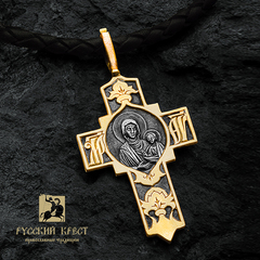 Крест православный  Господь Вседержитель Божия Матерь Одигитрия.