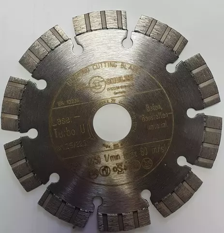 АЛМАЗНЫЙ ДИСК DR SCHULZE TURBO SEGMENT 125ММ