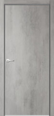 Межкомнатная дверь Роял 1 глухая / Цвет Бетон светлый / Двери Верда