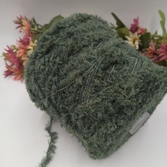 Мех мериносовый Арт Pelliciotta Lana Seta от Pura Lana Italia Мох 017