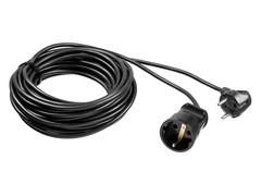 ЗУБР ПВС-307-Ш ПВС 3x0.75 30м 2500Вт, Силовой удлинитель-шнур (55022-30)