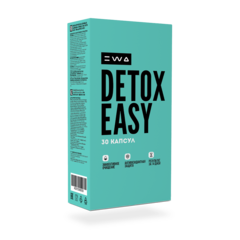 DETOX EASY быстрое, мягкое и безопасное очищение организма, 30 капсул