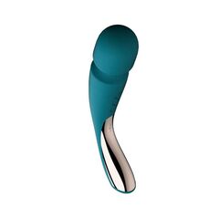 Бирюзовый вибратор Smart Wand 2 Medium - 
