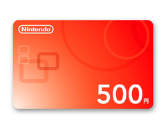 Карта оплаты Nintendo 500 JPY Japan [Цифровая версия]
