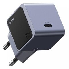 Зарядное устройство UGREEN Nexode S 30W PD GaN Tech Charger EU X503 (35041) серый