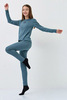 Детский тёплый комплект термобелья Nordski Jr. Soft Green
