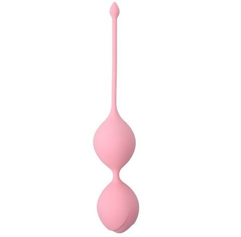 Розовые вагинальные шарики SEE YOU IN BLOOM DUO BALLS 36MM - Dream Toys See You 21228