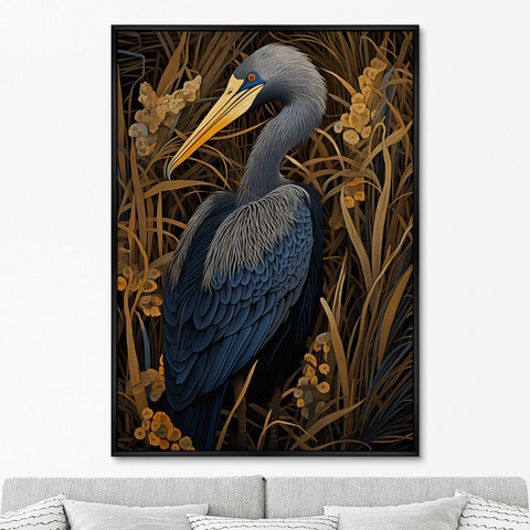 ArtNoMore - Репродукция картины на холсте The Birds, No 2, 2024г.
